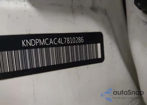 2020 Kia Sportage Lx z USA, uszkodzony, nr VIN KNDPMCAC4L7810286